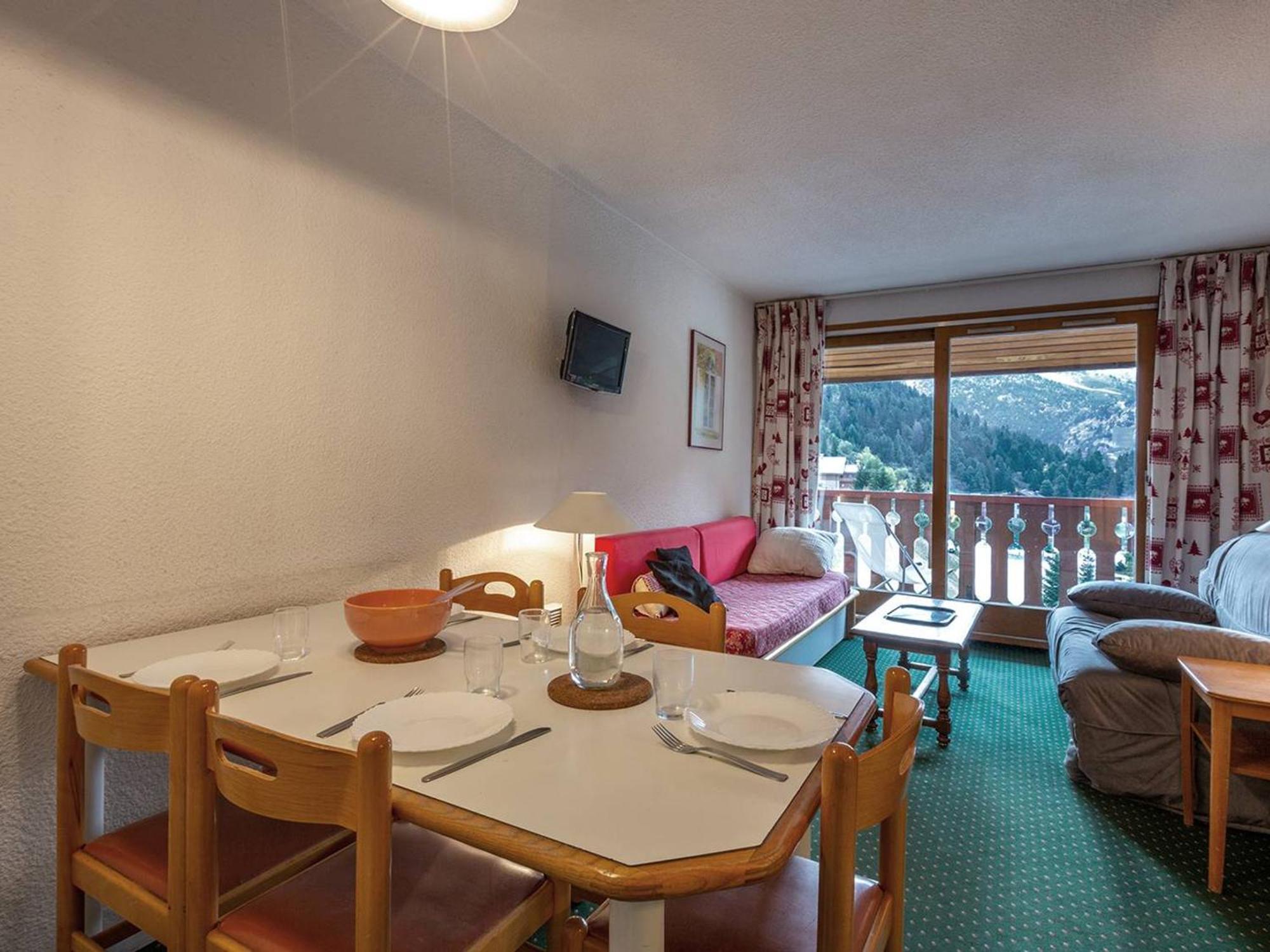 Appartement Confortable A Meribel, 6 Couchages, Balcon Expose Sud - Fr-1-355-57 Kültér fotó